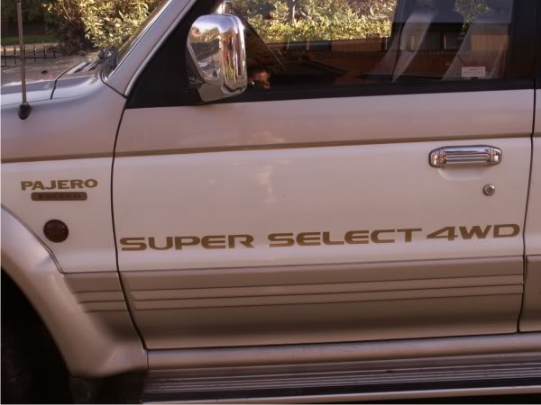 Super Select 4WD Decals
